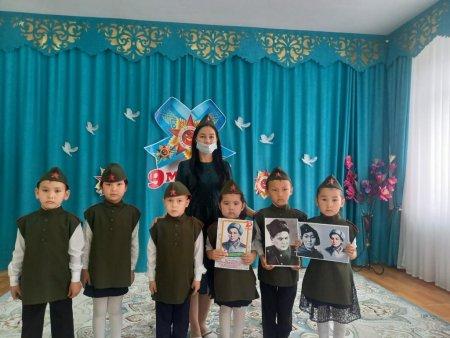 Ашық оқу қызметі. Мектепалды "Көгершін"тобы. Тақырыбы: 9-мамыр Жеңіс күні!