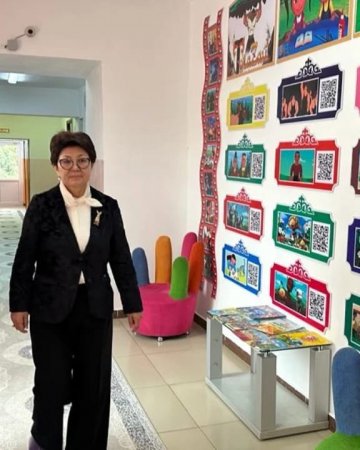 Педагогика ғылымдарының докторы, профессор, психология және педагогика факультетінің деканы Жиенбаева Сайраш Нағашбаевна іс сапармен "Нұршуақ" бөбекжай-бақшасына" келді