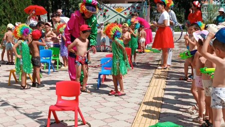 Жазғы "Нептунға қонаққа барамыз" атты сауықтыру шарасы өтілді