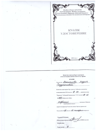 Қағиданың 113-тармағында көрсетілген құжаттар тізбесі: